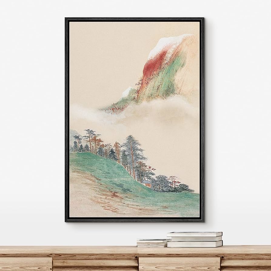パステル画 風景画 フレーム付き パステル画 風景画 フレーム付き パステル画 風景画 フレーム
